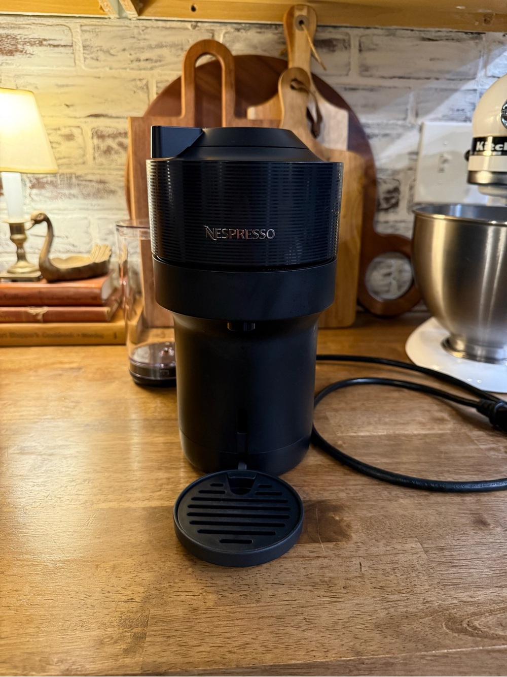 Nespresso Compact Espresso Machine - Black